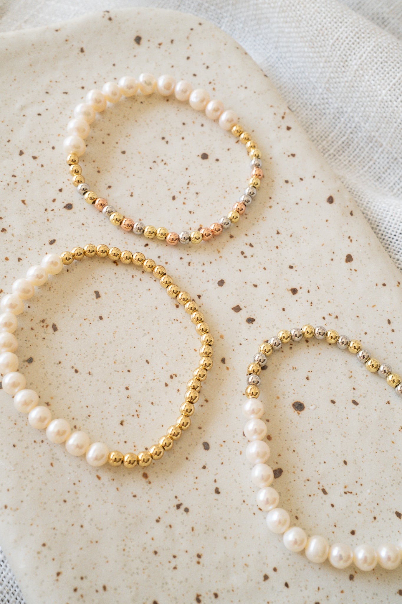 Pearl and Beads Bracelet