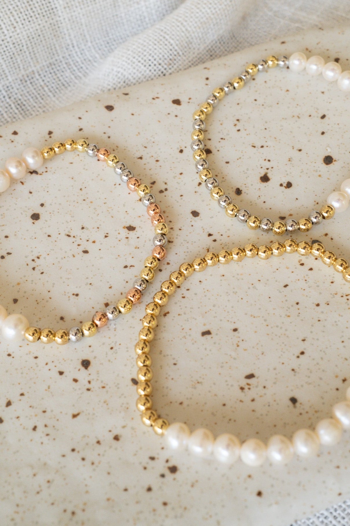 Pearl and Beads Bracelet