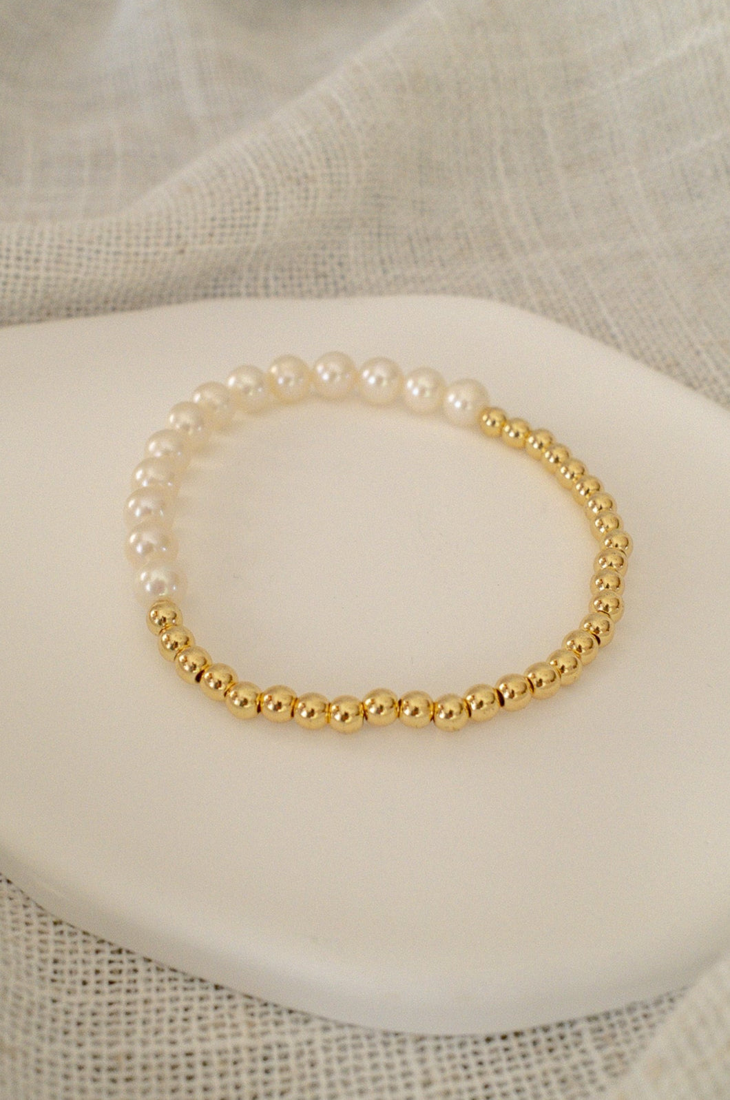 Pearl and Beads Bracelet