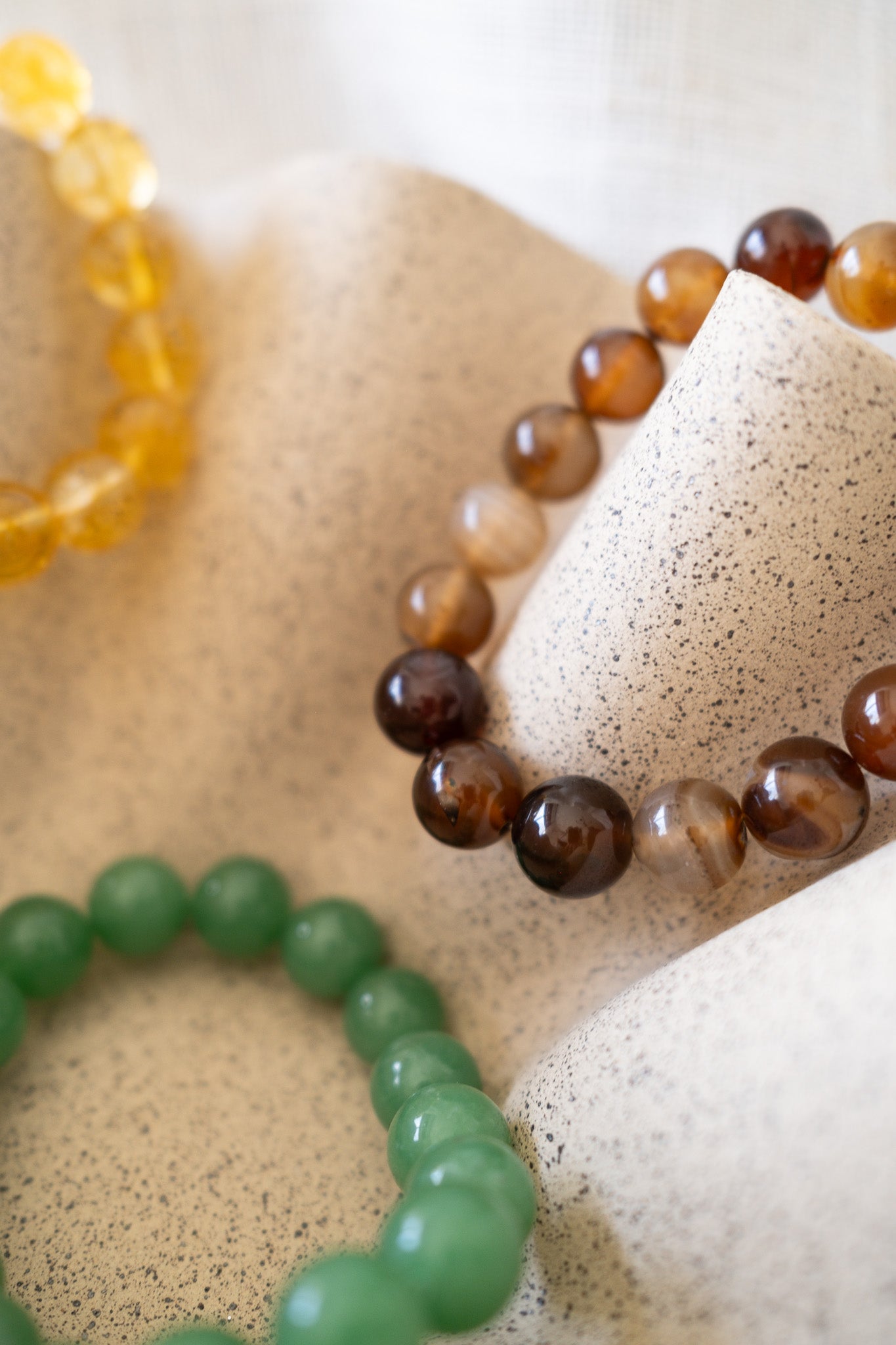Stone Bead Bracelet