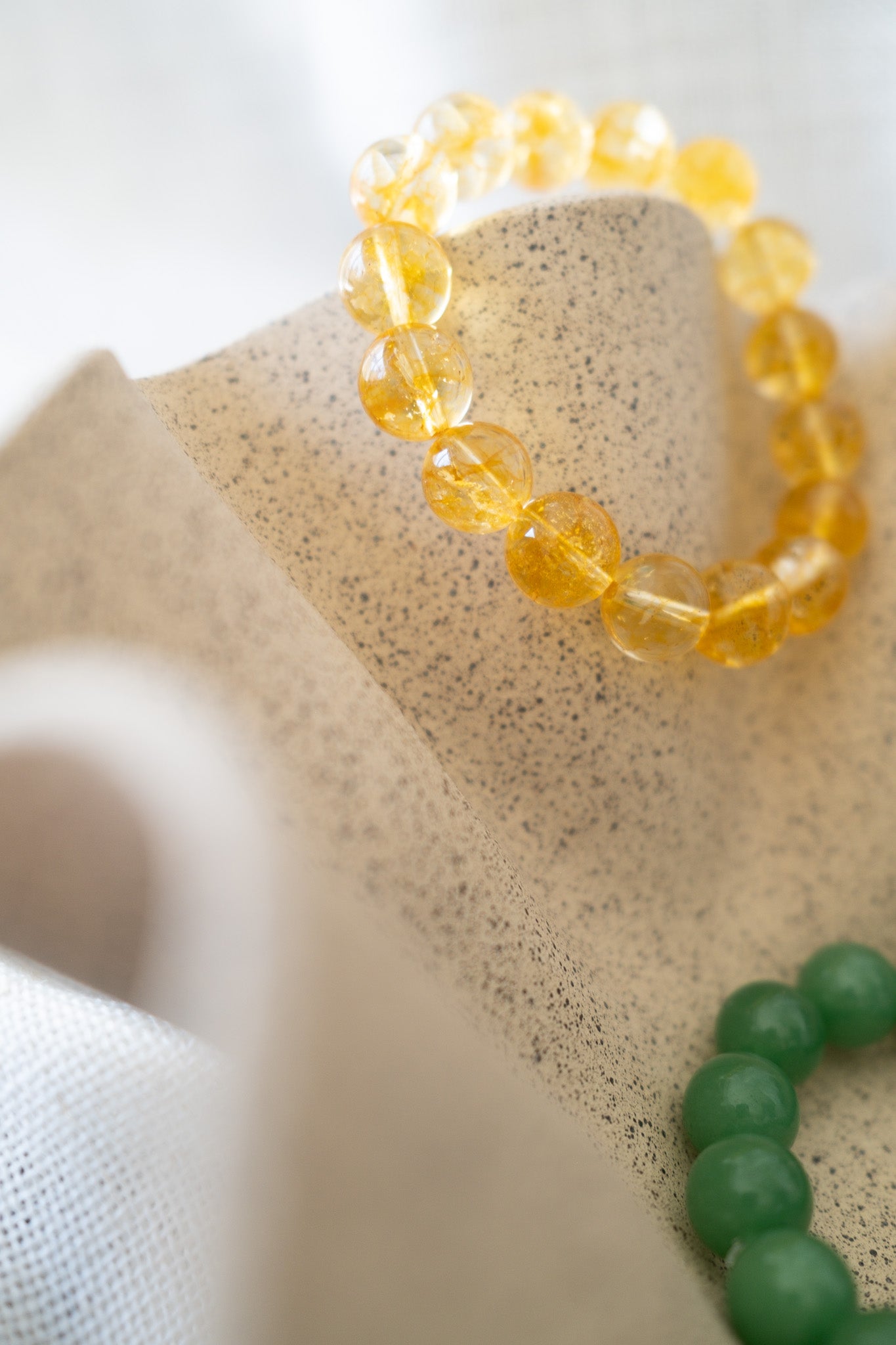 Stone Bead Bracelet