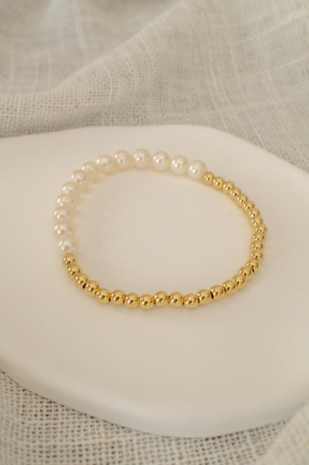 Pearl and Beads Bracelet