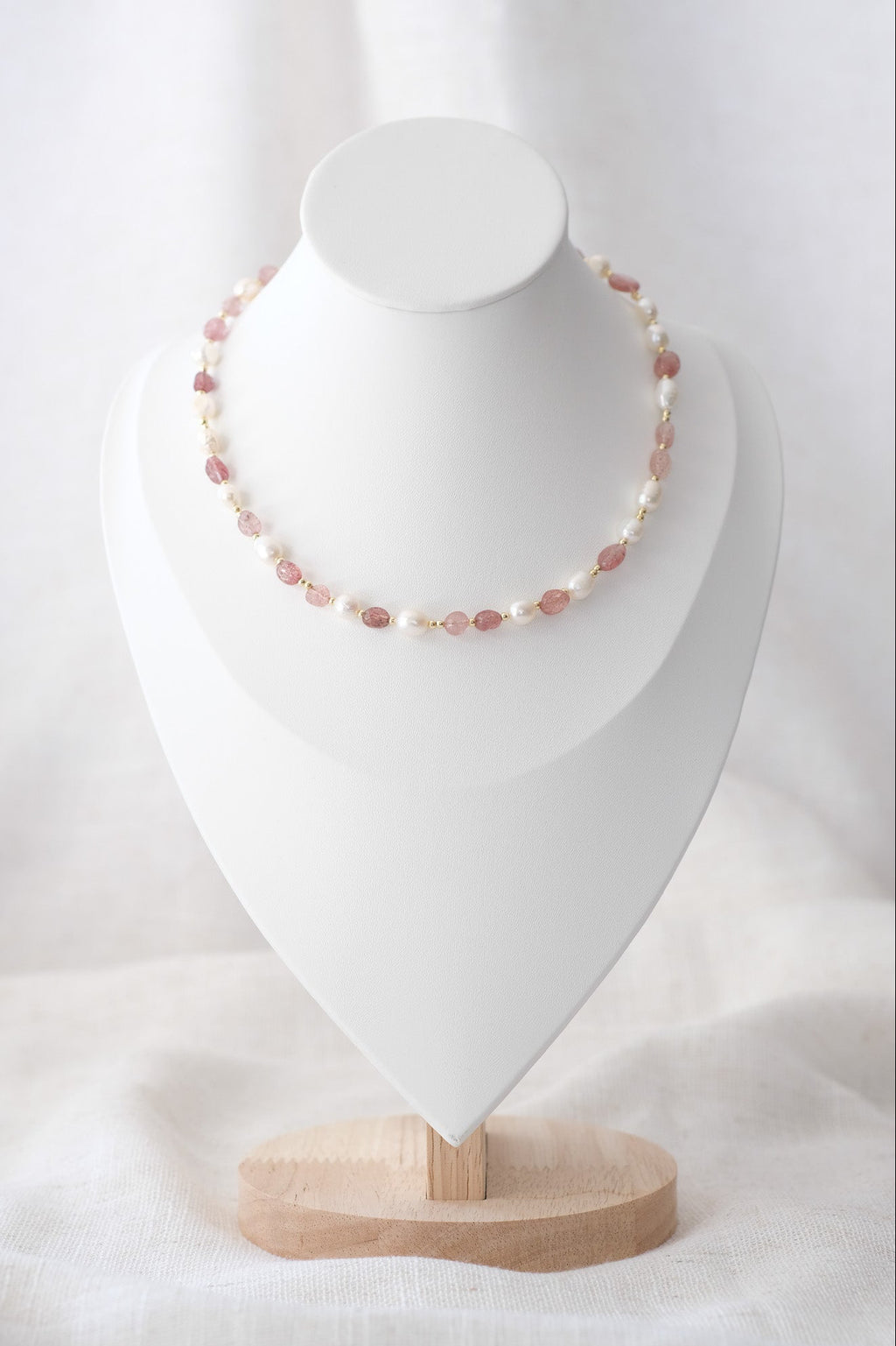 Pearl & Stone Mix Necklace
