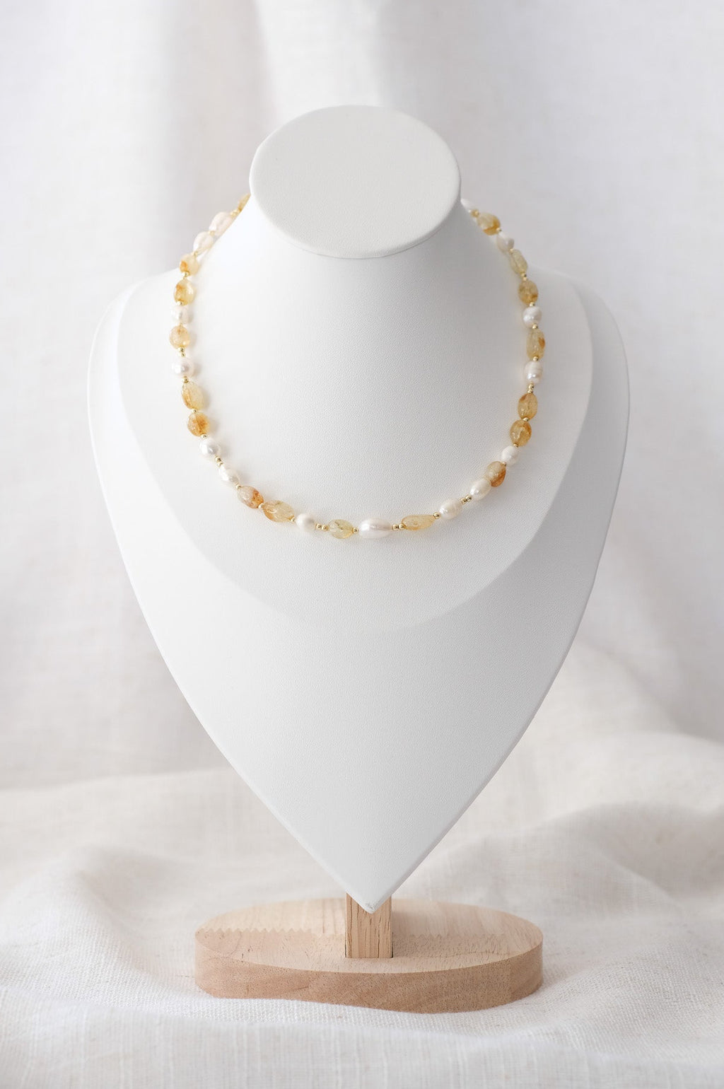 Pearl & Stone Mix Necklace